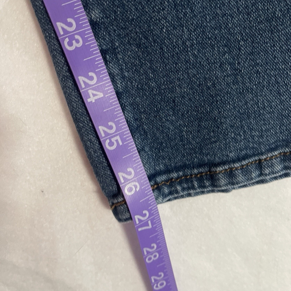 Sam Edelman Womens Jeans Sz 30 High Rise Slim Straight Blue Denim Dark Wash $129 - Picture 8 of 9